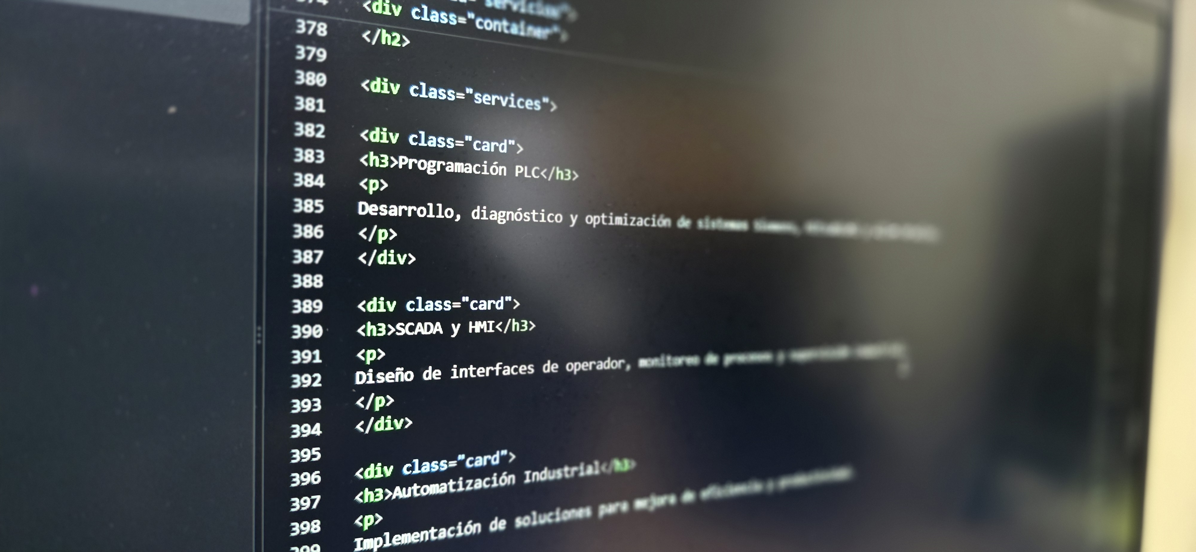 Código de software industrial